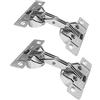 LIKERAINY 135 Grado Cerniera Mitra Cerniera ad Angolo 35mm per Porta d'angolo a 45° Cerniere di Mobile da Cucina Gabinetto Armadio Porte 2 Pezzi