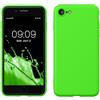 kwmobile Custodia Compatibile con Apple iPhone SE (2020/2022) / 8/7 Cover - Back Case per Smartphone in Silicone TPU - Protezione Gommata - verde lime