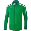 Erima 1031803, Jacket Unisex Bambini, Smeraldo/Evergreen/Bianco, 116