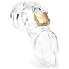 CB-X CB-6000 Chastity Cage - Trasparente - 37 mm
