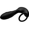 XR Brands Vibratore e cinturino in prostata al silicone con telecomando