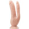 Dr Skin Dr. Skin - Dildo Doppio 8,5'' - Vaniglia