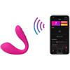 Lovense Vibratore per Punto G Comandato tramite App Lovense Quake - Rosa