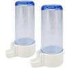 BPS BUENA PET SHOP BPS 2 pezzi alimentatore/bevitore 100cc per gabbia per uccelli in metallo con alimentatore bevitore altalena secchio saltatore BPS-51037-FBA3