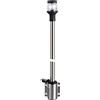 OSCULATI ASTA LUMINOSA CON FANALE 360° ESTRAIBILE DA PARETE 100CM ACC. INOX LUCI DI VIA