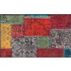 Wash+Dry Tappeto Vintage Patches 75x120cm, Adatto per Interni ed Esterni, Lavabile