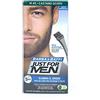 Just for men 6 X BARBA E BAFFI COLORE TINTURA PERMANENTE CON PENNELLO SENZA AMMONIACA CASTANO SCURO M 45 GEL COLORANTE