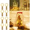 Lighting EVER LE Luci Led Bottiglia con Tappi,Catena Luminosa 1M 20 LED,Luce Filo in Rame a Batteria,Impermeabile IP65 LED Stringa Luce Fatata per Decorazione Ghirlanda di Albero di Natale, Esterni,Feste,8 pezzi