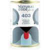 Natural Code 403 Vitello, Aringa e Zucca 400g umido cane 400g
