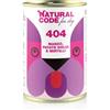 Natural Code 404 Manzo, Patate Dolci e Mirtillo 400g umido cane 6 x 400g