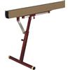 Conquest Os Trave di equilibrio 50-120 cm in alluminio imbottito e rivestito, altezza regolabile