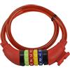 Fischer Serratura a Corda per Bambini, Colore: Rosso, Lunghezza: 60 cm