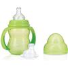 Nuby Nûby - Biberon da allenamento con beccuccio antigoccia, 240 ml, 6 m+ verde
