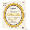 D'Addario EJ82A Viola Brasileira - Muta di corde per cebolao re e boiadeira