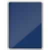 Nobo Bacheca in Feltro con Serratura, 9 x A4, Gamma Premium Plus, Blu, 1902556