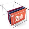 Officemate Hanging file Frame, Letter size, regolabile da 14 a 45,7 cm, 2 pezzi (91990)