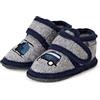 Sterntaler Hausschuh, Mocassino Bimbo 0-24, Grigio Fumo, 22 EU