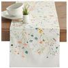 Maison d' Hermine Maison d'Hermine Runner da tavolo in 100% cotone, lunghezza 150 cm, per casa, cucina, sala da pranzo, feste, matrimoni, Primavera Estate (Colmar, 50 cm x 150 cm)