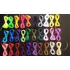 LINHASITA 150 metri 1 mm spessore di filo cerato linhasita 1 mm, 30 colori x 5 metri per colore