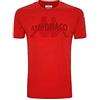 Kappa AVLEI AS Mónaco Maglietta Bambini unisex Rosso