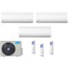 Midea CLIMATIZZATORE MIDEA TRIAL SPLIT XTREME PRO 9+12+12 BTU CON GAS R32 WI-FI A++ M3OA-27HFN8