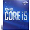 Intel CPU|INTEL|Core i5|i5-10400F|Comet Lake|2900 MHz|Cores 6|12MB|Socket LGA1200|65 Watts|BOX|BX8070110400FSRH3D