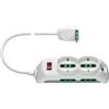 Vimar FP00527.C.B multipresa 2 prese univ., 4 Bprese, spina 10A, int., 1.5m