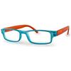 Mast Industria Italiana TWINS GOLD BOSTON OCCHIALE PREMONTATO LIGHT BLU/ARANCIO + 1,00