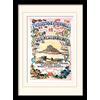 iPosters National Railway Museum Cornovaglia (17,8 cm Montato e Stampa con Cornice, Multicolore, 30 x 40 cm