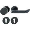HOPPE 2127873 Set di Ricambio antincendio, Nero