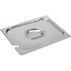 Ristosubito Coperchio per contenitori gastronorm con spacco mestolo 1/2 in acciaio inox Modello CO12SME Dim. cm L.32.5 P.26.5