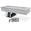 Drop In refrigerato da incasso, con comandi - Cm. 113x68x55H. * griglie non incluse