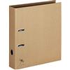 Pagna Raccoglitore A4 Pur, pratico meccanismo a 2 anelli, robusto cartone grigio rivestito in carta kraft