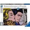 Ravensburger - Puzzle Lichtenstein in the Car, 1000 Pezzi, Puzzle Arte per Adulti e Ragazzi, Quadri Famosi da Esporre, Idea Regalo per Lei o Lui, 70x50 cm