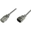 Digitus ASSMANN Electronic AK-440201-018-S 1.8m Accoppiatore C13 Accoppiatore C14 Nero cavo di alimentazione