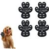 VALFRID Cani Protezioni Zampe Pads Controllo trazione per Antiscivolo,Rinforzo in Gomma Autoadesivo resistente Cane Calze Scarpe per Cani Sostituzione 24 pz - XXXL