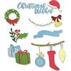 Sizzix 664702 - Set di fustelle Thinlits, 20 pezzi, decorazioni natalizie