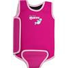 Mares Aquazone Baby Wrap, Mutino da Mare/Piscina da Neonata/Bambina in Neoprene - Rosa, L