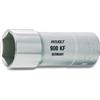 Hazet 900Kf Inserto Chiave a Bussola per Candele di Accensione, Argento, Attacco Quadro, Cavo, 12.5 mm 1/2 di Pollice