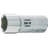 Hazet 900Akf Inserto Chiave a Bussola per Candele di Accensione, Argento, Attacco Quadro, Cavo, 12.5 mm 1/2 di Pollice