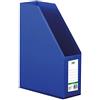 D.RECT 110206 Portariviste PVC, copertina rigida rivestita in PVC, Dorso da 90 mm, A4, Organizer, colore blu