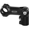 FOMTOR Attacco Manubrio Regolabile, 31,8 0-120 Gradi, 90 mm, per Bici da Strada, MTB, BMX
