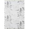 Gardinia Tenda Plissettata Bella, Stampa Floreale,Tende Plissettate Opache e Traslucide, Parti di Montaggio Incluse, Sostenute da 2 Binari, Bianco, 90 x 130 cm (LxA), Art.Nr.: 23-2185