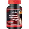 fairvital L-ornitina e L-arginina 1400 mg, 90 compresse, ALTO DOSAGGIO, VEGANO, aminoacidi