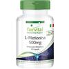 Fairvital | L-metionina 500mg - 1 mese - VEGAN - alto dosaggio - 90 capsule - aminoacido