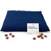 ATC Handels GmbH Cuscino con noccioli di ciliegia, 25 x 30 cm, cuscino termico grande, cuscino naturale XXL, made in Germany e certificato Öko-Tex 100