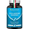 Laboratoires Nutrimea Collagene Marino Idrolizzato Puro | 900 mg | Con Vitamine A, C ed E | Pelle e Articolazioni | 90 Capsule | Nutrimea