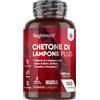 WeightWorld Chetoni Esogeni di Lampone Plus 4280mg, 180 Capsule, Estratto 20:1, Complex Vegano, Vitamina C, Aceto di Sidro di Mele, Tè Verde e Caffeina Anidra, Integratori Chetoni Esogeni, Senza Glutine né OGM