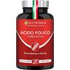 Laboratoires Nutrimea Acido Folico | Vitamina B9 In Forma Attiva | Assimilazione Superiore | Riduce l'Affaticamento Fisico | Contrasta la Stanchezza Mentale | 120 Capsule Vegane | Nutrimea