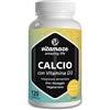 Vitamaze - amazing life Calcio + Vitamina D3 ad Alto Dosaggio, 600 mg di Carbonato di Calcio + 400 UI Colecalciferolo per Dose Giornaliera, 120 Compresse Vegetariano per 2 Mesi, Natural Integratore Alimentare senza Additivi